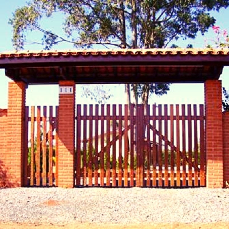 Portão de Madeira Garagem Orçar Aracaju - Portão de Madeira Garagem