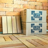deck de madeira modular base plástica valor Curitiba