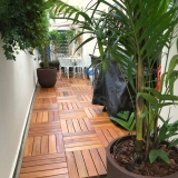 deck de madeira modular para área externa Vitória deck de madeira modular para área externa Vitória