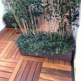 Deck de Madeira Modular Varanda Deck de Madeira Modular Varanda