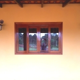 janela de madeira de correr valor Belém