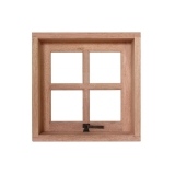 janela de madeira maciça São Luís
