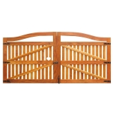 portão de madeira duplo orçar Cuiabá