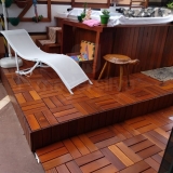 venda de deck de madeira modular cumaru Rio Branco